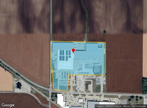 4216 Dewitt Ave, Mattoon, IL Parcel Map