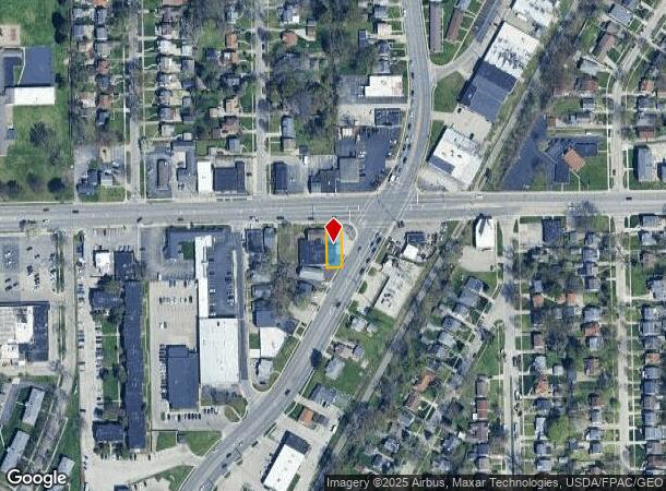 2613 W Central Ave, Toledo, OH Parcel Map