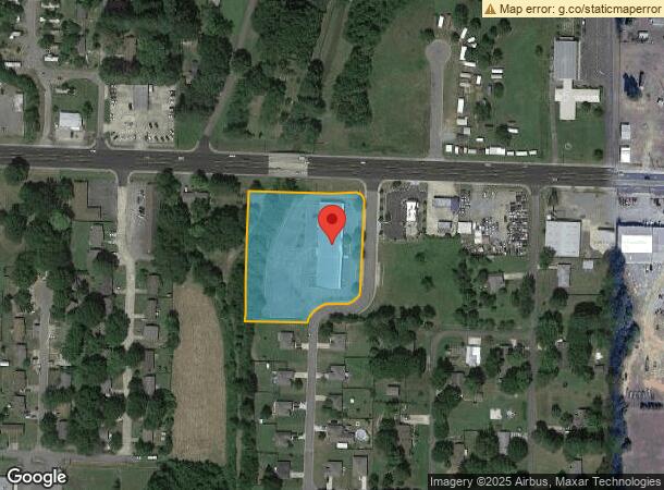  2215 E Oak St, Conway, AR Parcel Map