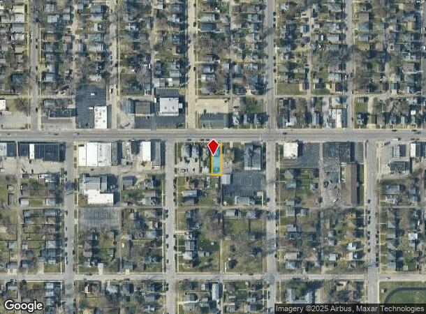  2516 Mishawaka Ave, South Bend, IN Parcel Map