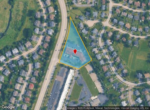  1050 Douglas Rd, Oswego, IL Parcel Map
