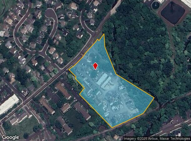  74 Park Ave, Chalfont, PA Parcel Map