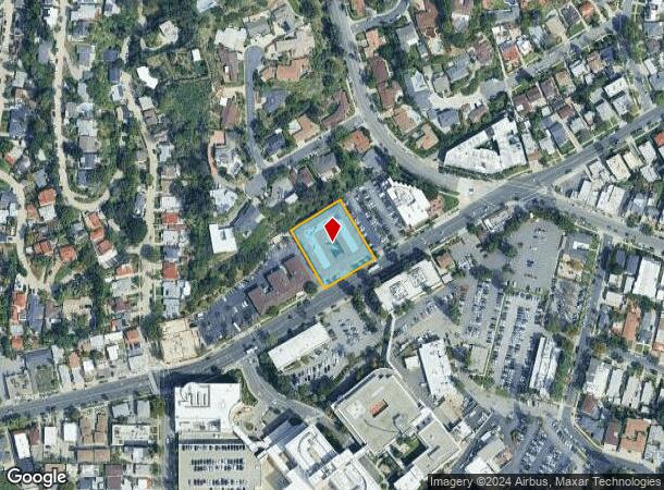  1551 E Chevy Chase Dr, Glendale, CA Parcel Map