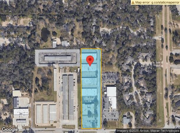  1544 Sawdust Rd, Spring, TX Parcel Map