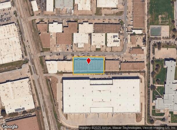 2908 Blystone Ln, Dallas, TX Parcel Map