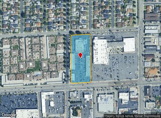  1205 E Valley Blvd, Alhambra, CA Parcel Map