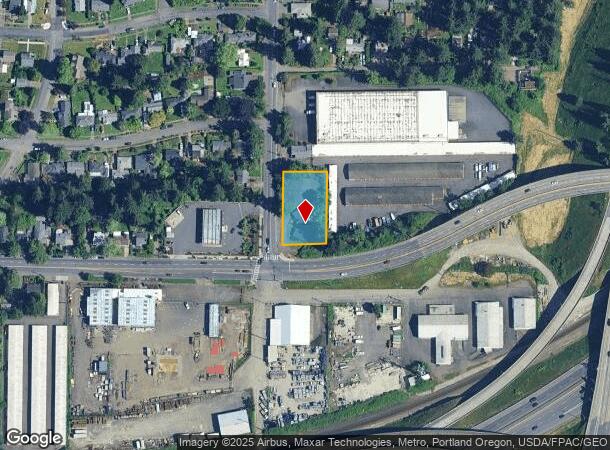  9255 Ne Halsey St, Portland, OR Parcel Map