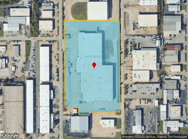 4477 S 70Th Ave E, Tulsa, OK Parcel Map