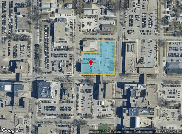  810 E Rosser Ave, Bismarck, ND Parcel Map