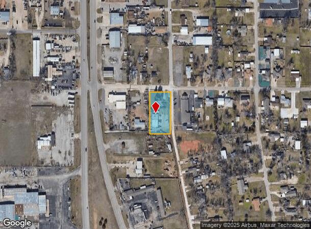  2879 Hillcrest Ave, Moore, OK Parcel Map