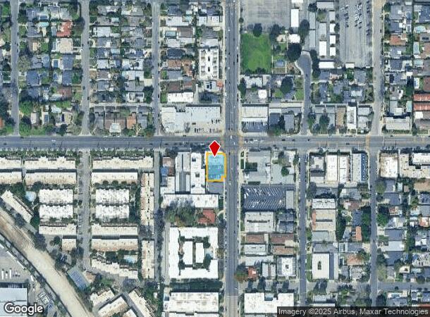  11700 Moorpark St, Studio City, CA Parcel Map