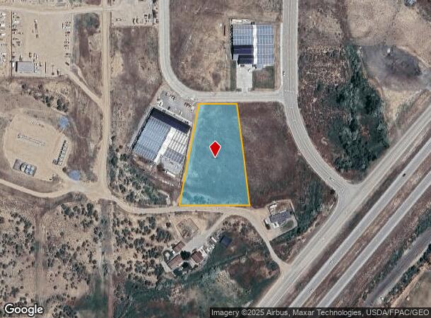 109 Diamond Loop, Parachute, CO Parcel Map