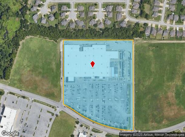 1900 E Hillside Dr, Broken Arrow, OK Parcel Map