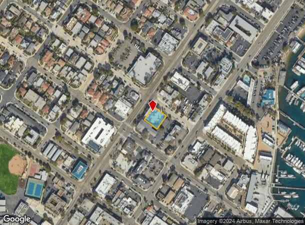  1221 Rosecrans St, San Diego, CA Parcel Map