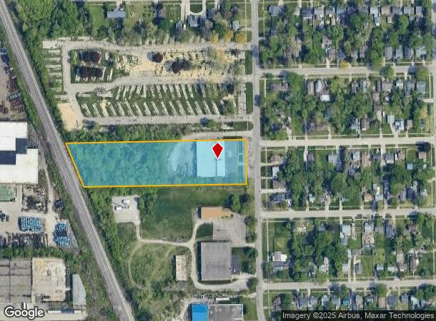  2519 Branch Rd, Flint, MI Parcel Map