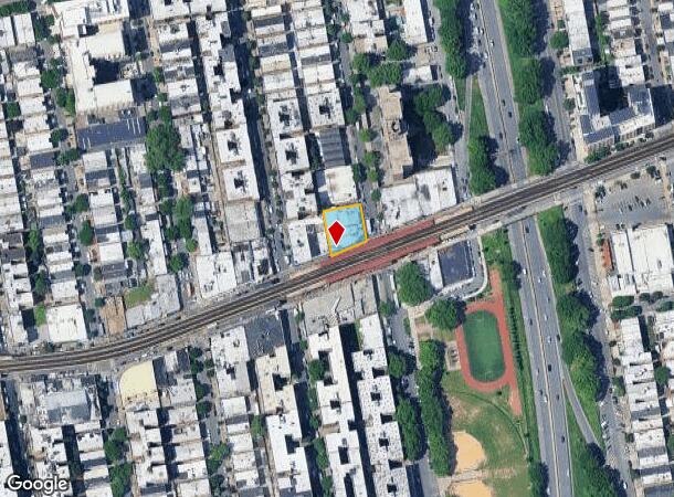  1611 Westchester Ave, Bronx, NY Parcel Map