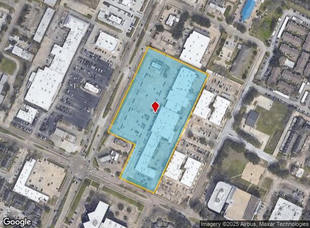  2420 Bay Area Blvd, Houston, TX Parcel Map