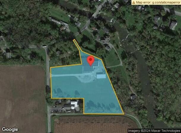  1175 Bragg St, Lima, NY Parcel Map