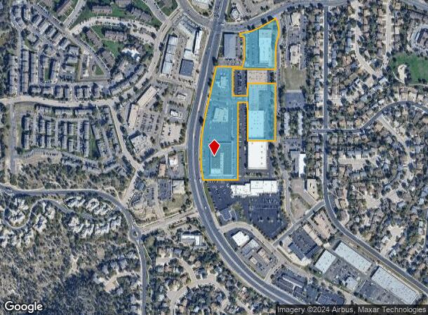  5605 N Academy Blvd, Colorado Springs, CO Parcel Map