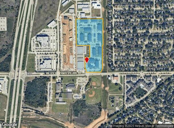  23010 Franz Rd, Katy, TX Parcel Map