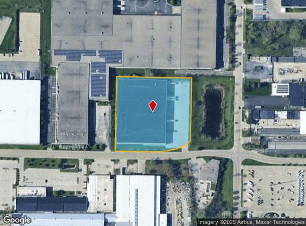  202 W Olive St, Milwaukee, WI Parcel Map