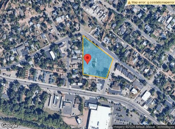  3301 W Pikes Peak Ave, Colorado Springs, CO Parcel Map