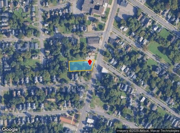 1060 S Geddes St, Syracuse, NY Parcel Map