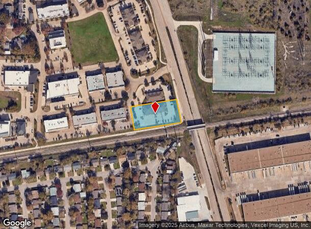 1058 Texan Trl, Grapevine, TX Parcel Map