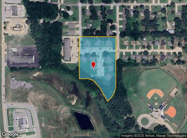 14900 S Birch St, Glenpool, OK Parcel Map