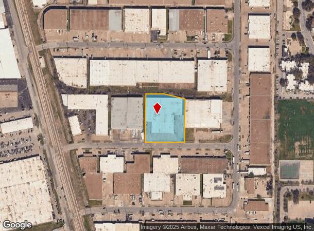 2939 Reward Ln, Dallas, TX Parcel Map