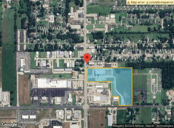  2400 S Burnside Ave S, Gonzales, LA Parcel Map