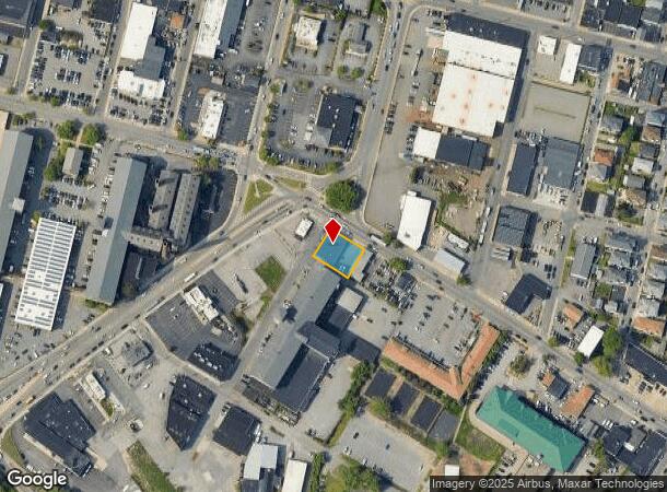  553 Pleasant St, Fall River, MA Parcel Map