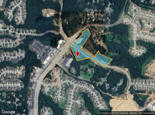 2586 Cedarcrest Rd, Acworth, GA Parcel Map