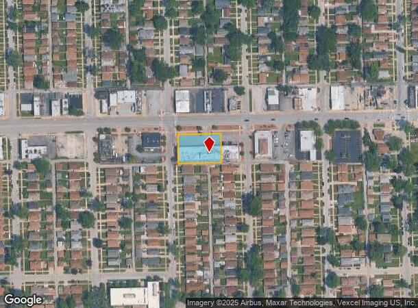 1413 W 127Th St, Calumet Park, IL Parcel Map
