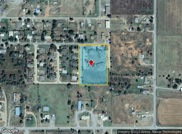 309 W Caddo Ridge St, Carnegie, OK Parcel Map