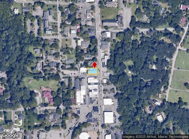 7 Florida Ave, Weaverville, NC Parcel Map