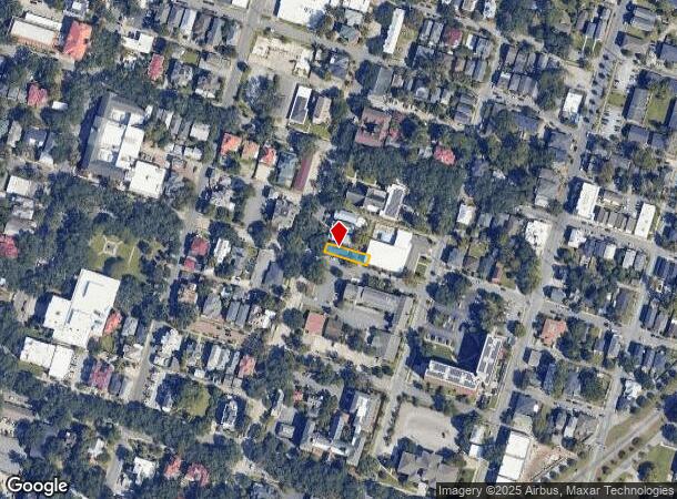  1818 Abercorn St, Savannah, GA Parcel Map