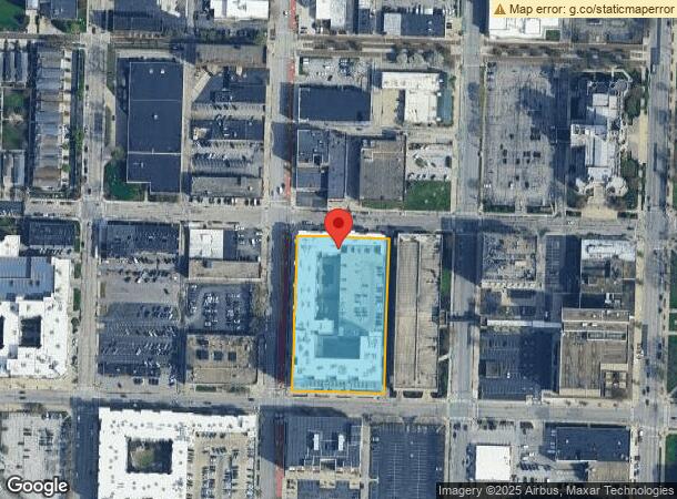  501 N Capitol Ave, Indianapolis, IN Parcel Map