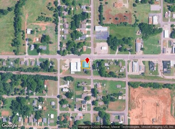404 W Main St, Jones, OK Parcel Map