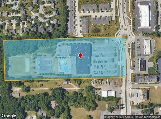  3800 S Baldwin Rd, Lake Orion, MI Parcel Map