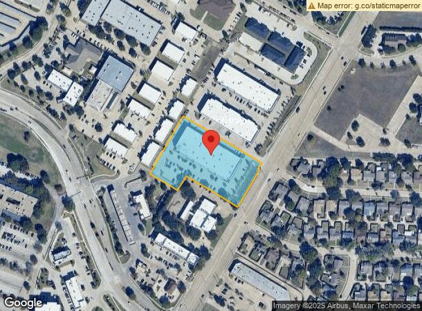  718 S Greenville Ave, Allen, TX Parcel Map