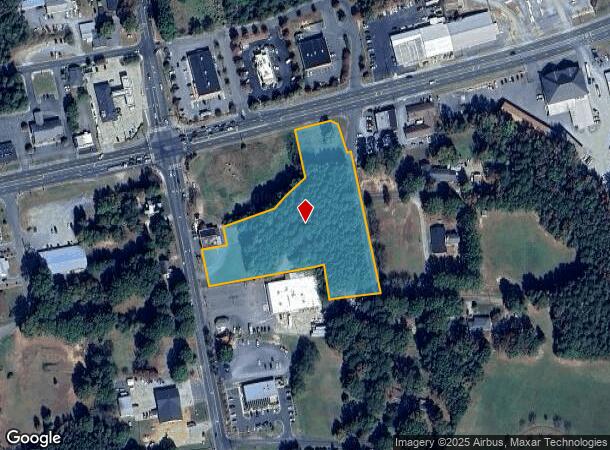 S Central Ave, Locust, NC Parcel Map