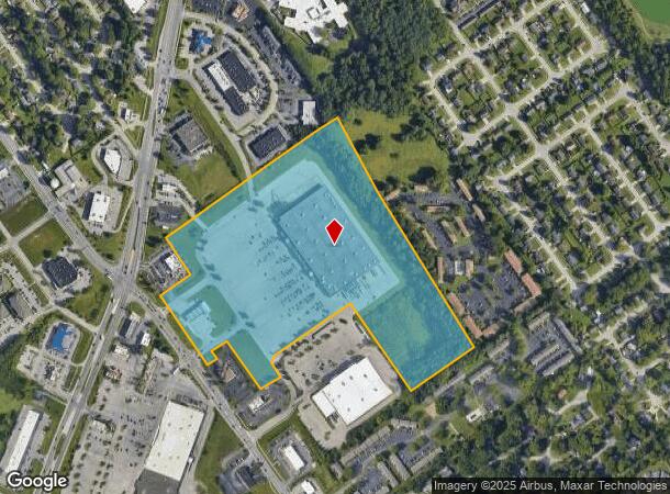  2750 Allison Ln, Jeffersonville, IN Parcel Map