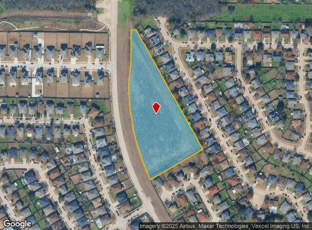  1501 Mansfield Webb Rd, Arlington, TX Parcel Map