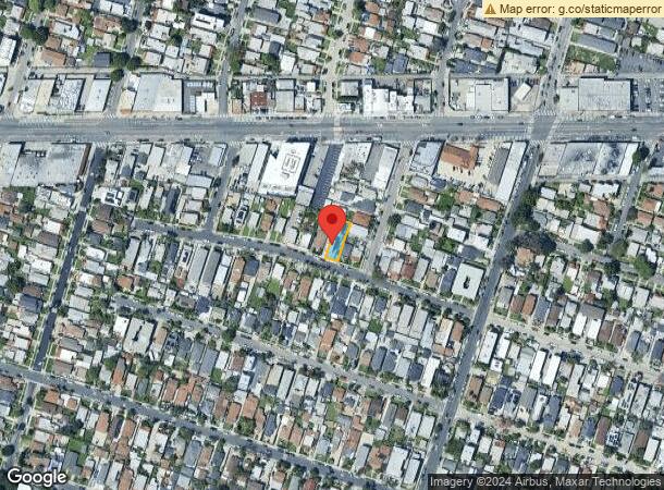  5563 Carlin St, Los Angeles, CA Parcel Map