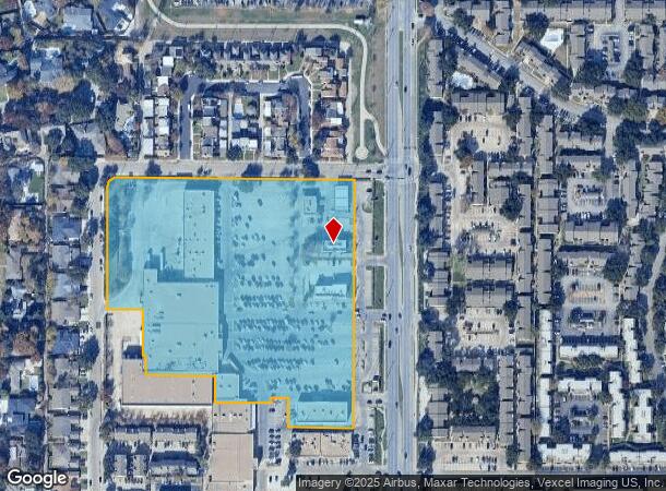  14221 Coit Rd, Dallas, TX Parcel Map