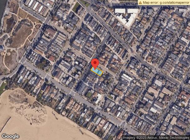  124 3Rd St, Seal Beach, CA Parcel Map