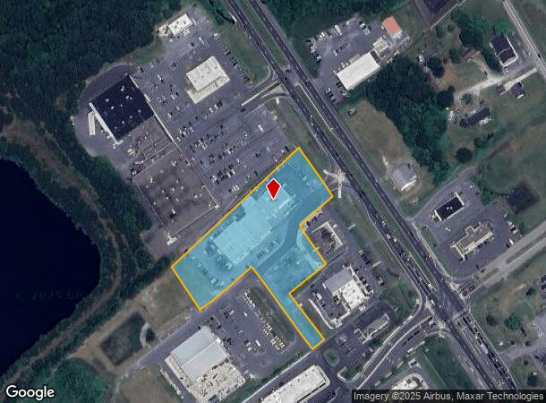 28656 Dupont Blvd, Millsboro, DE Parcel Map