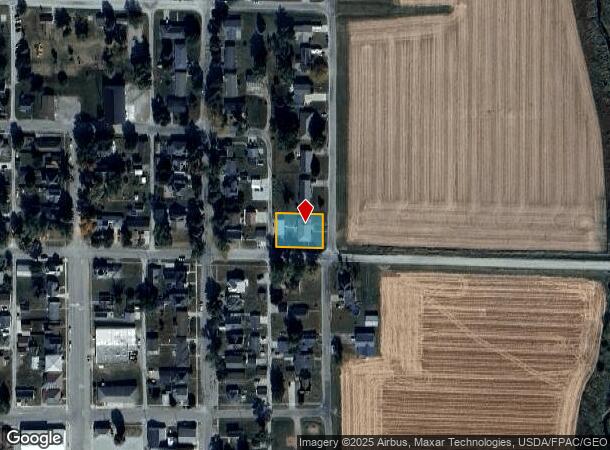  201 1St Ave, Keystone, IA Parcel Map