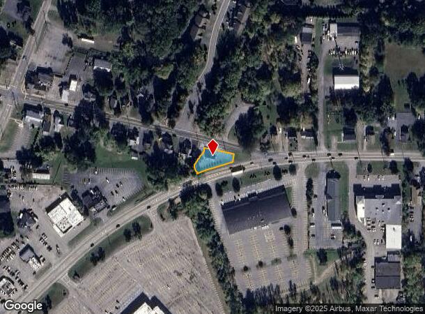 629 Ridge Rd, Webster, NY Parcel Map